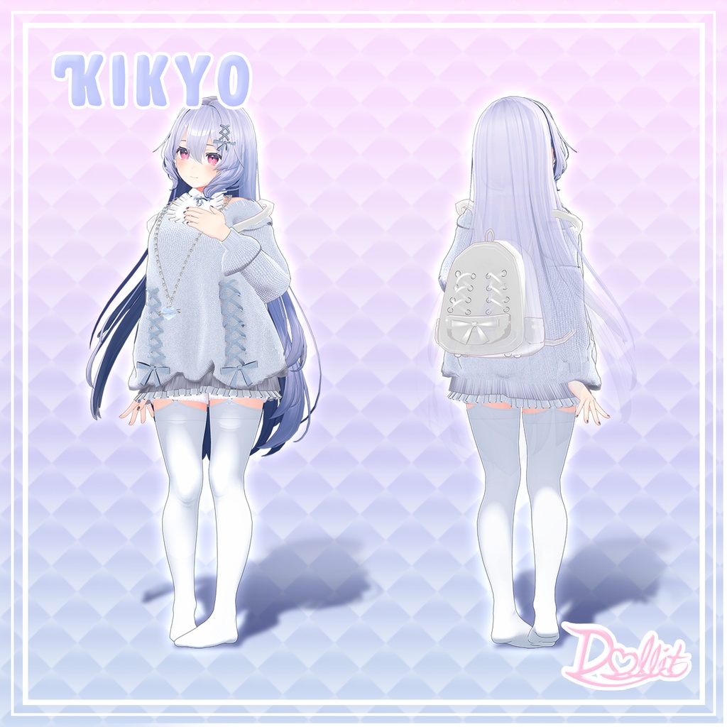 🎀 《FREE》 【4アバター対応】BaebaeKnit 🎀