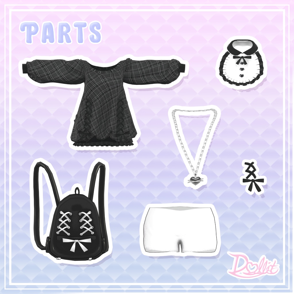 🎀 《FREE》 【4アバター対応】BaebaeKnit 🎀