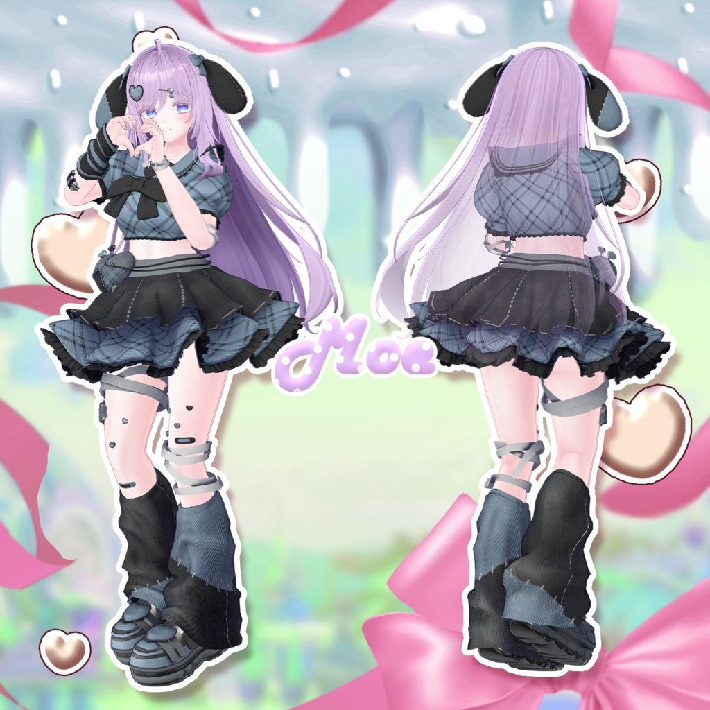 💘 【8アバター対応】PsychoLovely Girls 🩸