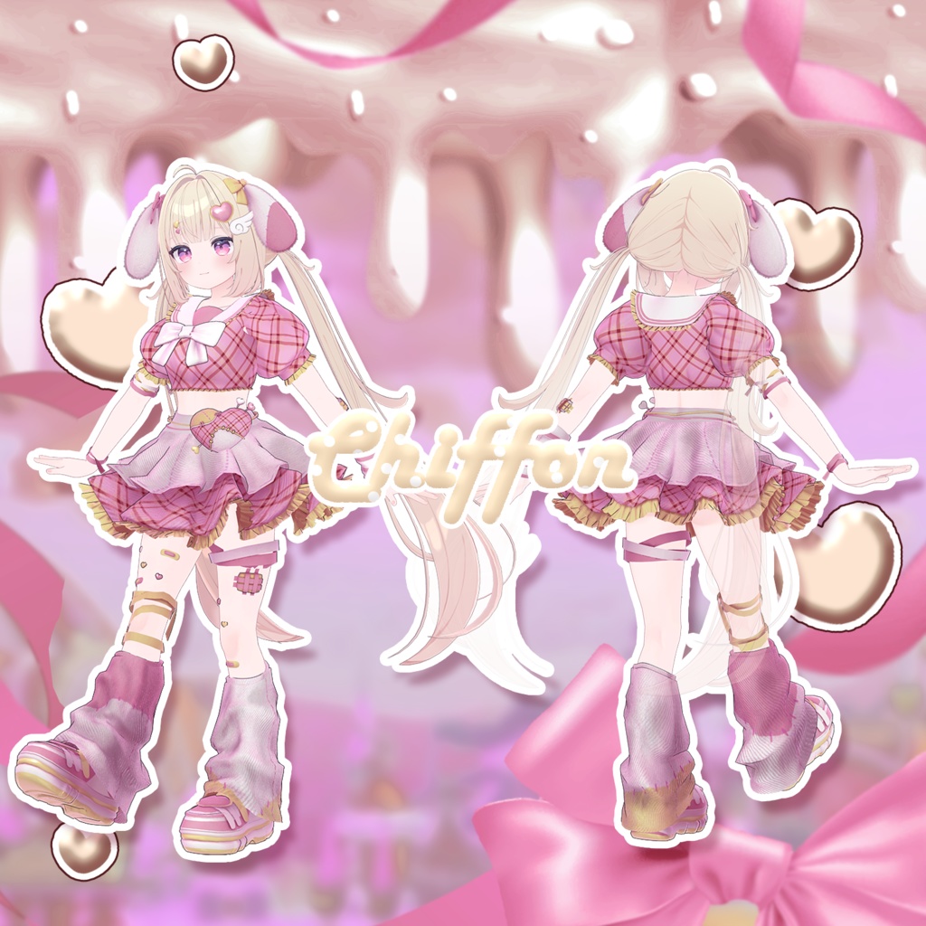 💘 【8アバター対応】PsychoLovely Girls 🩸