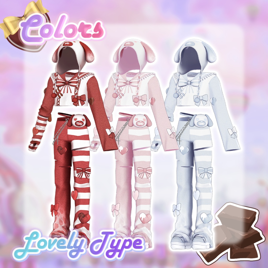 💘 【4アバター対応】PsychoLovely Boys 🩸