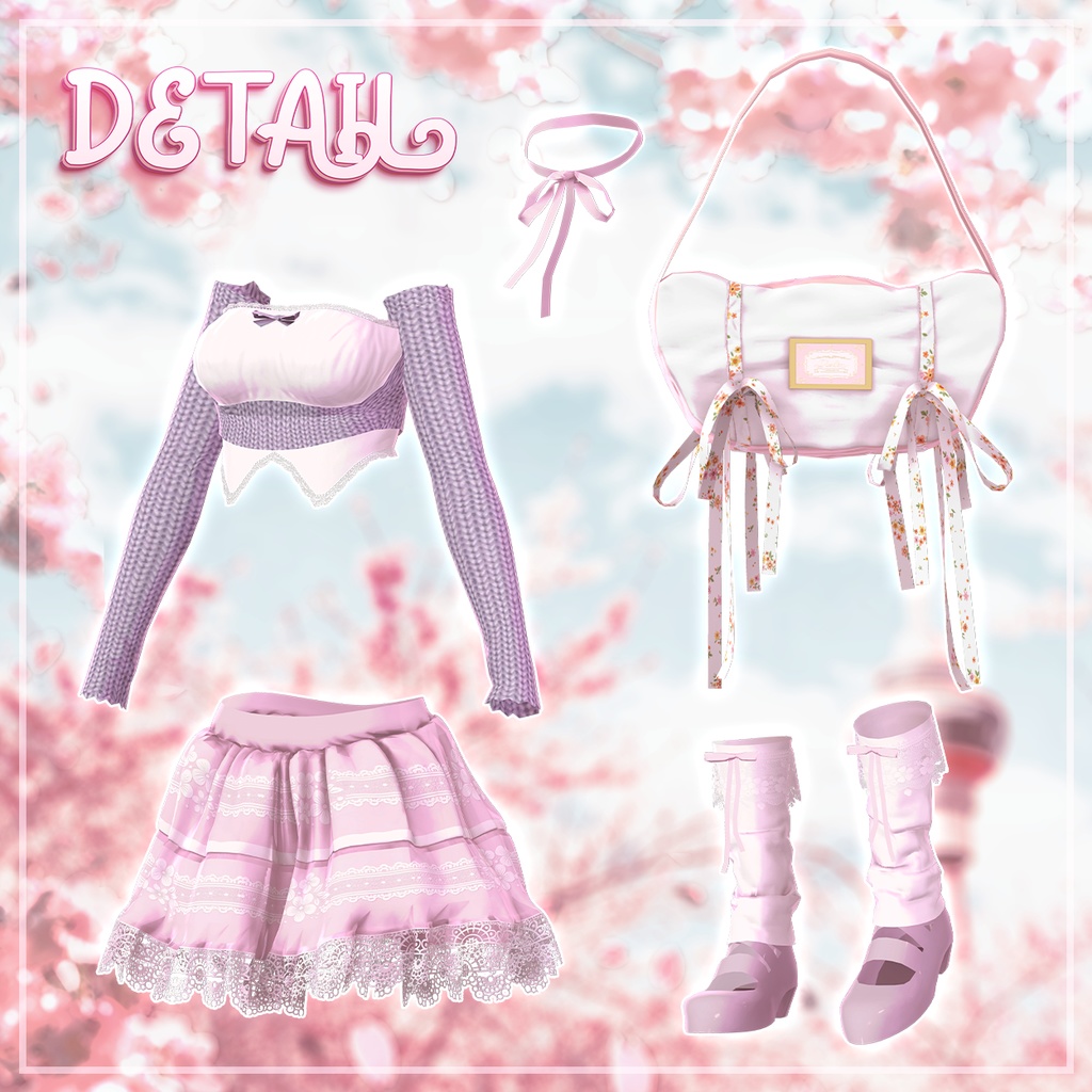 🌸 【7アバター対応】BlossomManege 🎀