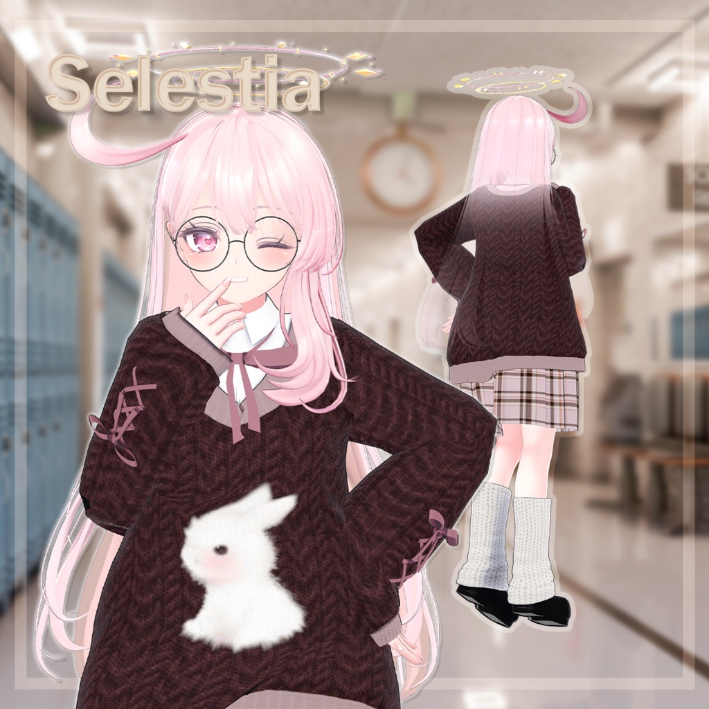 🏫 《FREE》 【6アバター対応】VintageSchool 🪑