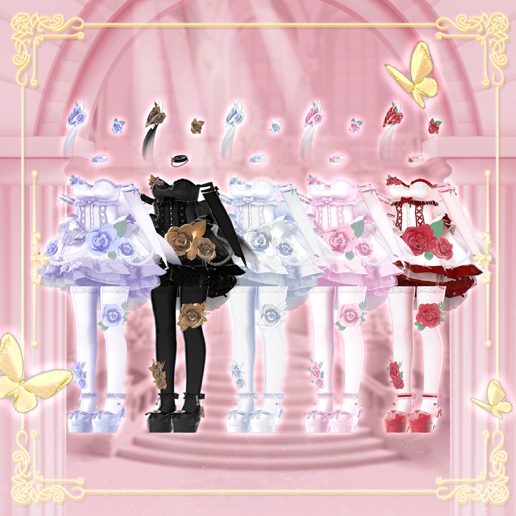 💍 【7アバター対応】Flowerly 🥀