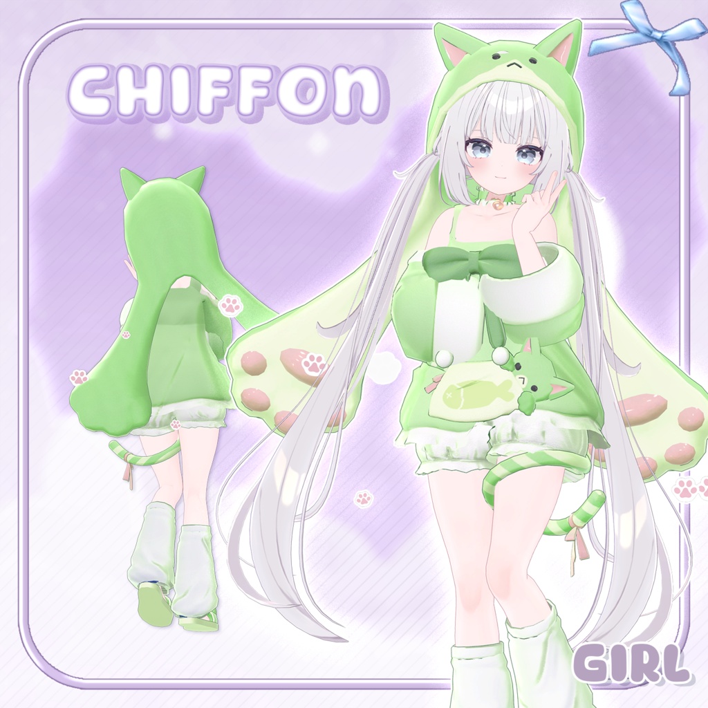 🐾 【10アバター対応】PuchiMeow 🌙