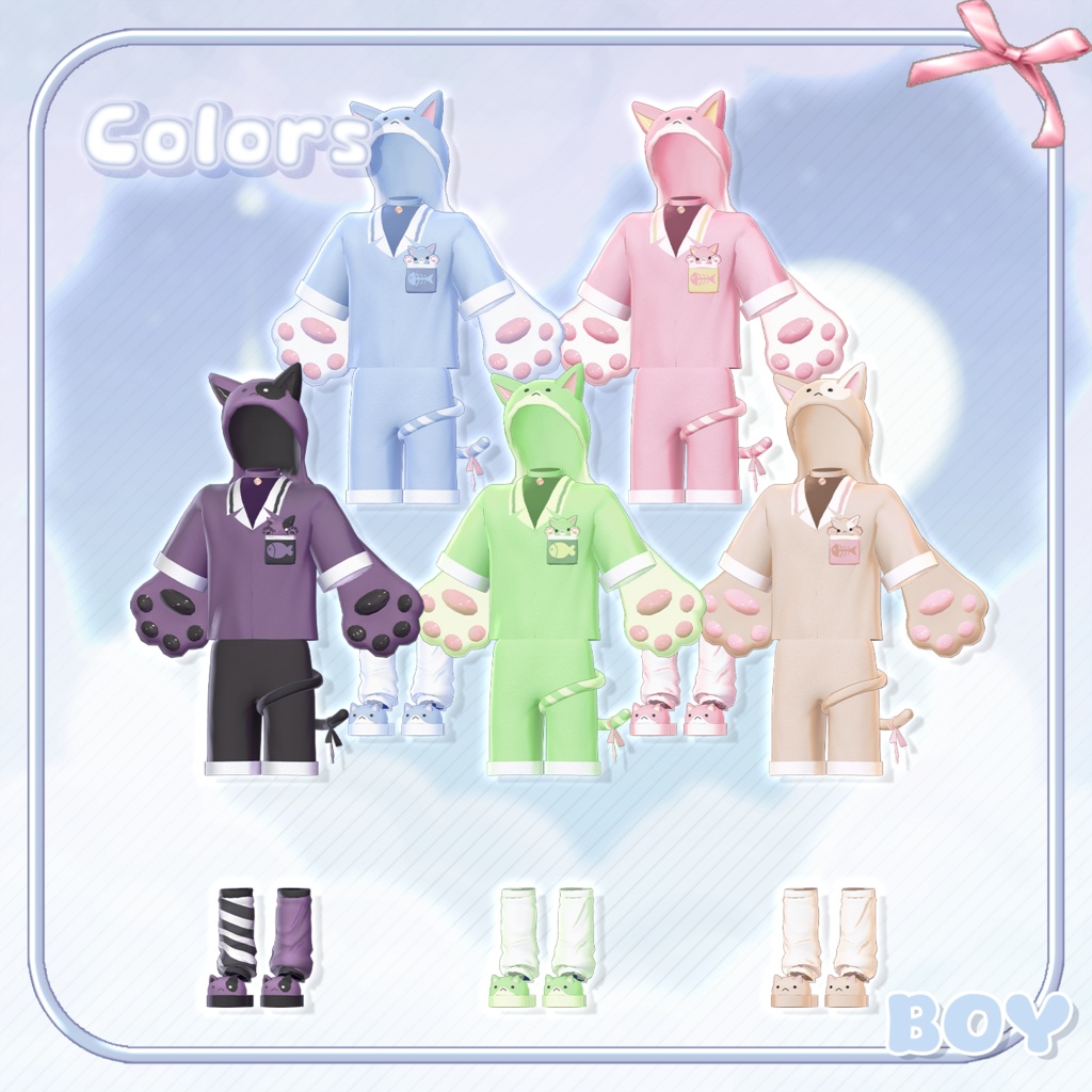 🐾 【10アバター対応】PuchiMeow 🌙