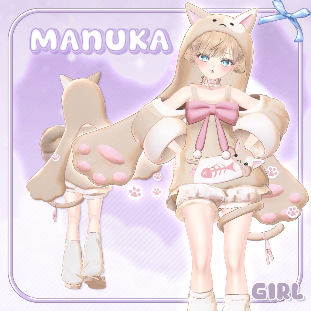 🐾 【10アバター対応】PuchiMeow 🌙