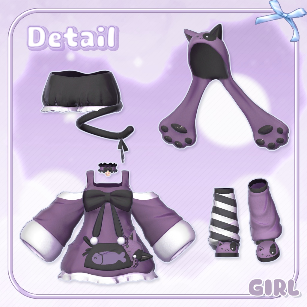 🐾 【10アバター対応】PuchiMeow 🌙