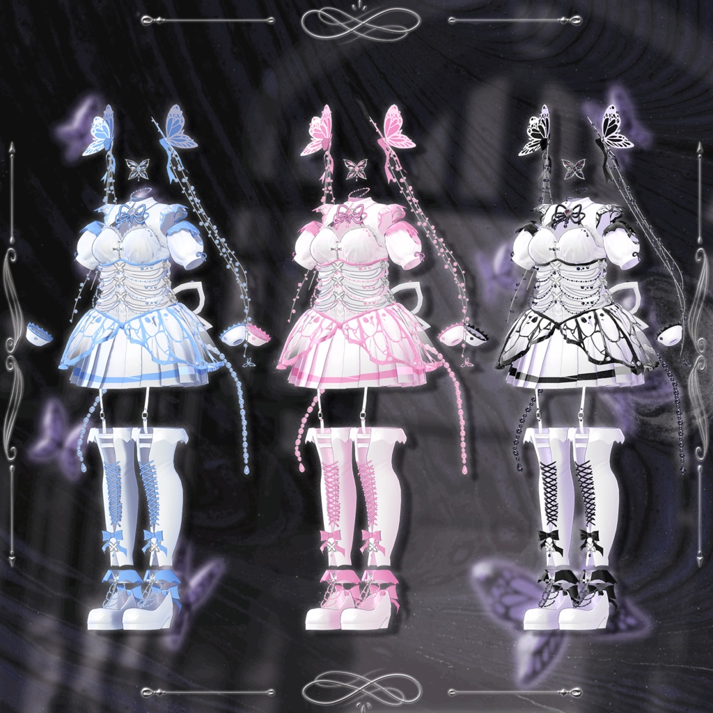 🦋 【7アバター対応】 Sphenoid 🦴