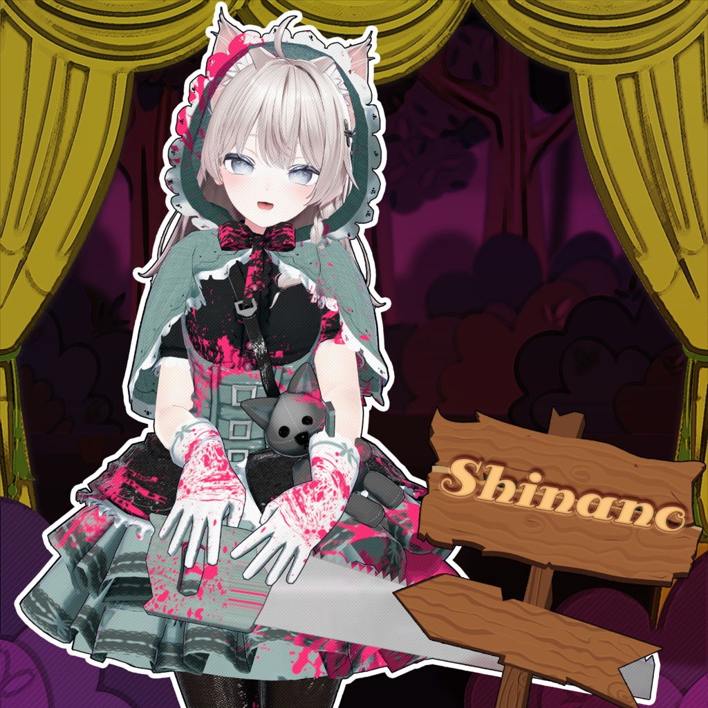 📌 【9アバター対応】 ButcherScarlet 🐺