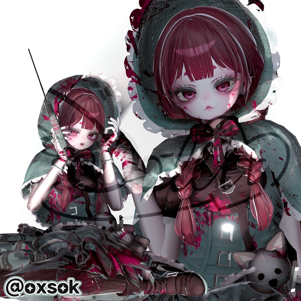 📌 【9アバター対応】 ButcherScarlet 🐺