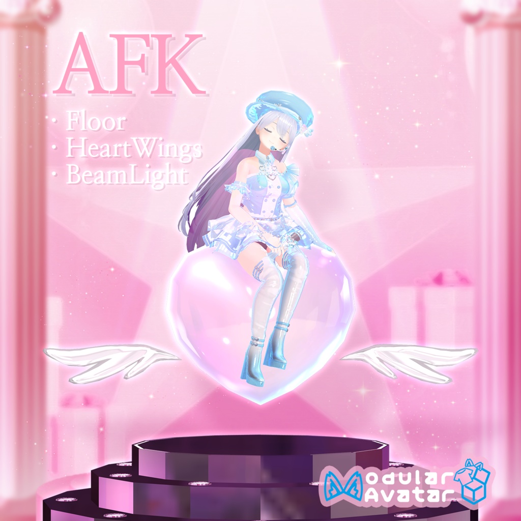 ✨ 【8アバター対応】 AngelPopStar 🎤