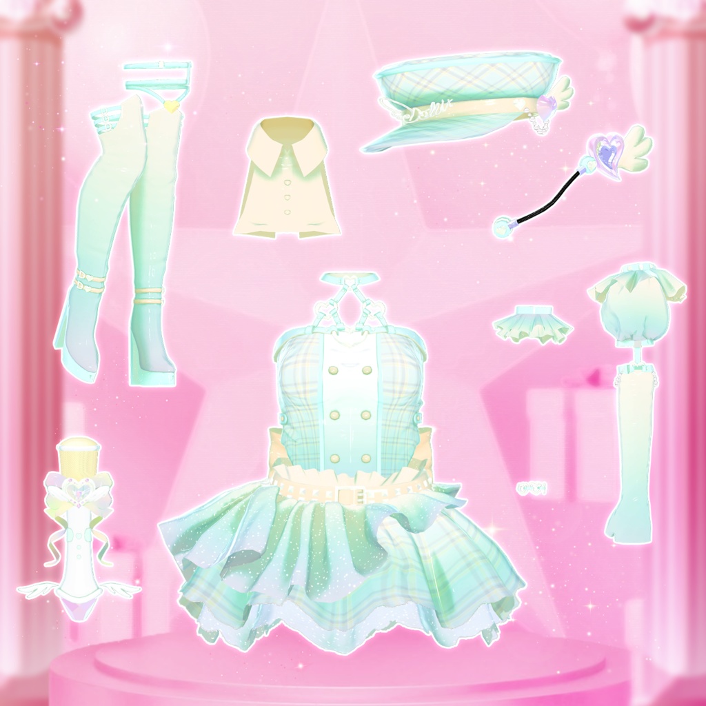 ✨ 【8アバター対応】 AngelPopStar 🎤