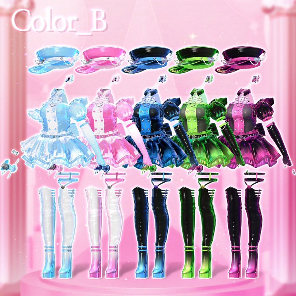 ✨ 【8アバター対応】 AngelPopStar 🎤