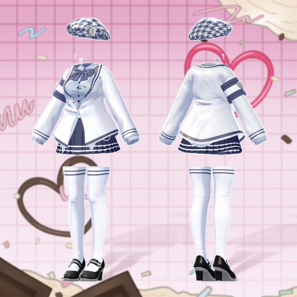 💗 【10アバター対応】 Etoffe_Girls 🏫