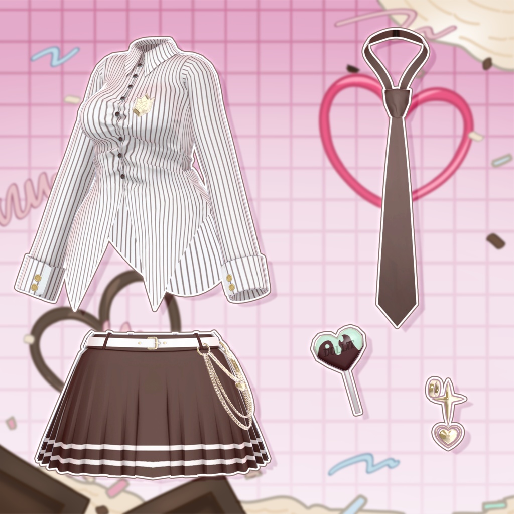 💗 【10アバター対応】 Etoffe_Girls 🏫