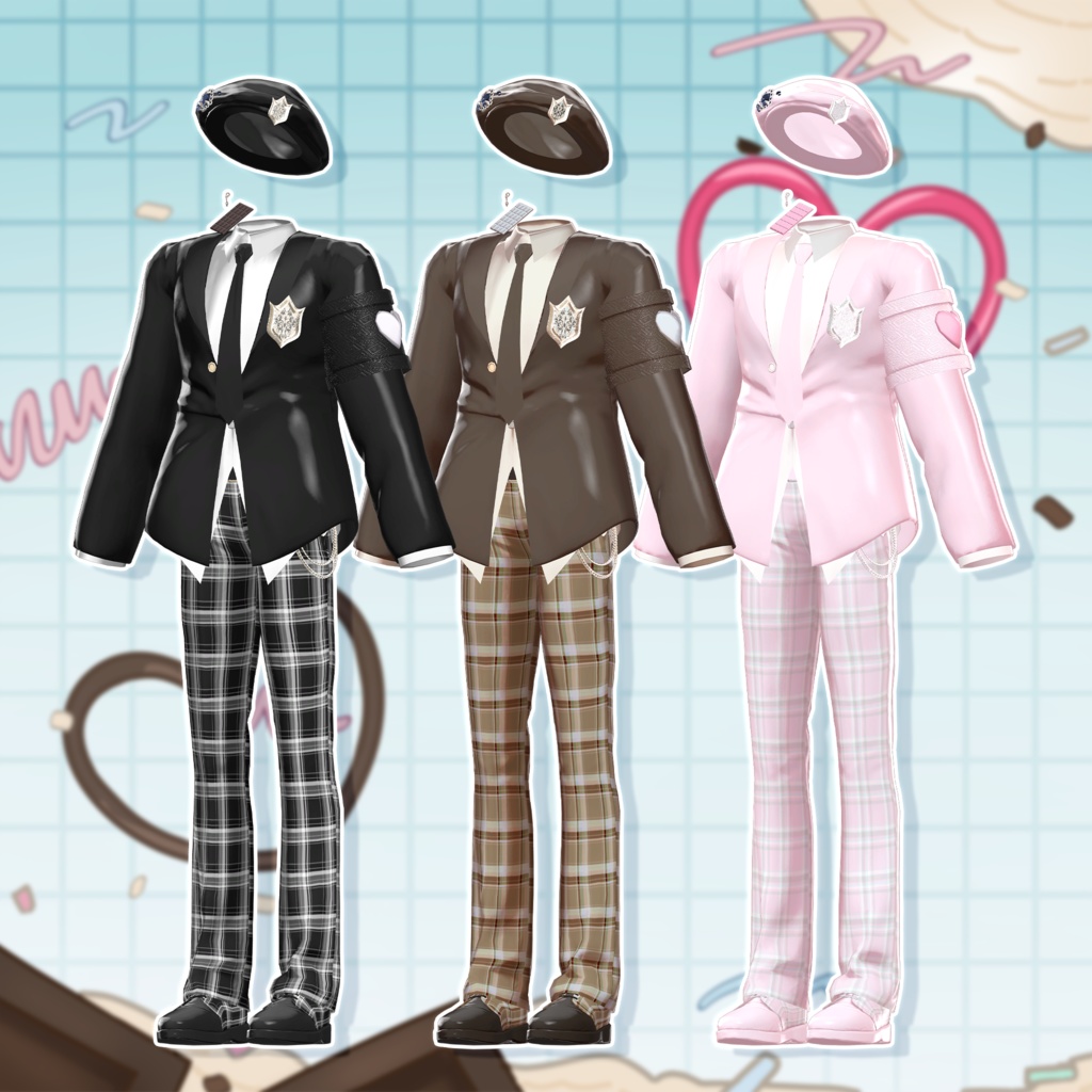 💙 【5アバター対応】 Etoffe_Boys 🏫