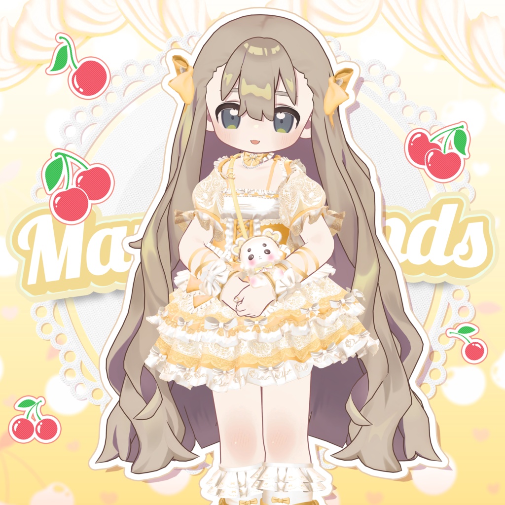 🎀 【11アバター対応】 BlancMange ☂️