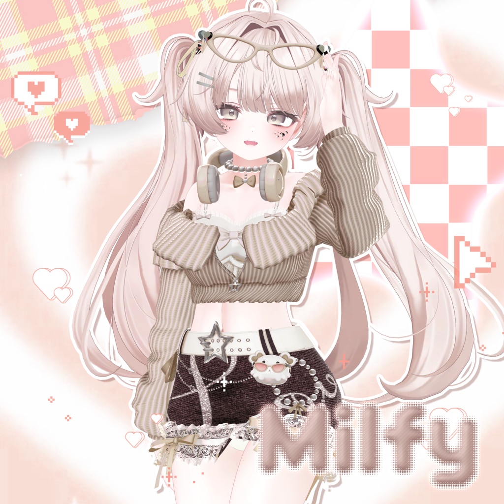🫧 【10アバター対応】 PinkWhimsy 🩷