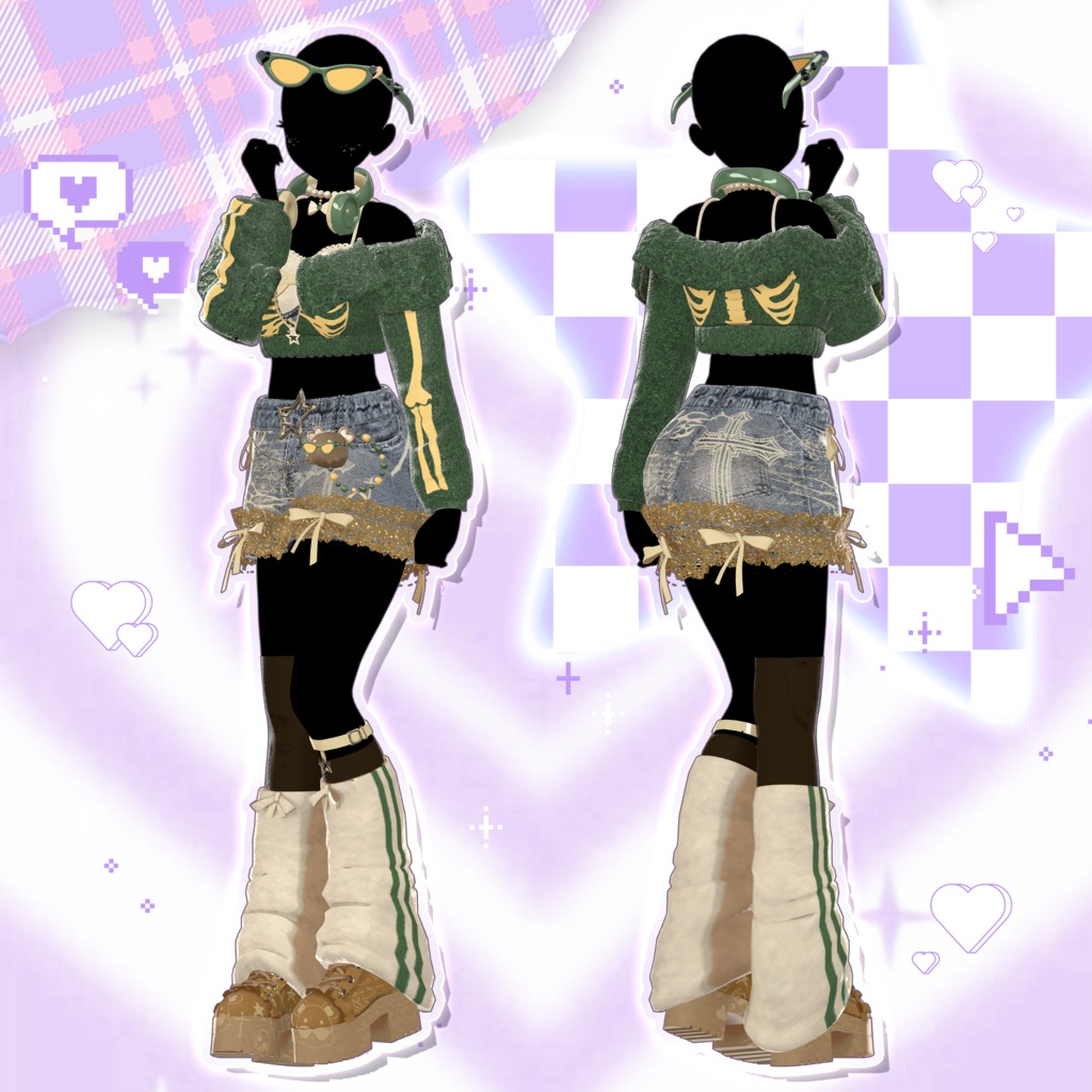 🫧 【10アバター対応】 PinkWhimsy 🩷