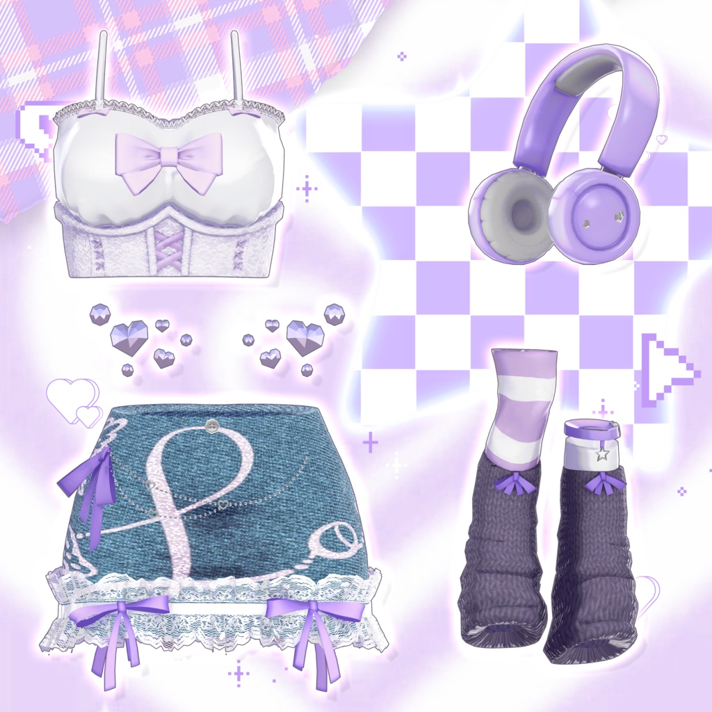 🫧 【10アバター対応】 PinkWhimsy 🩷