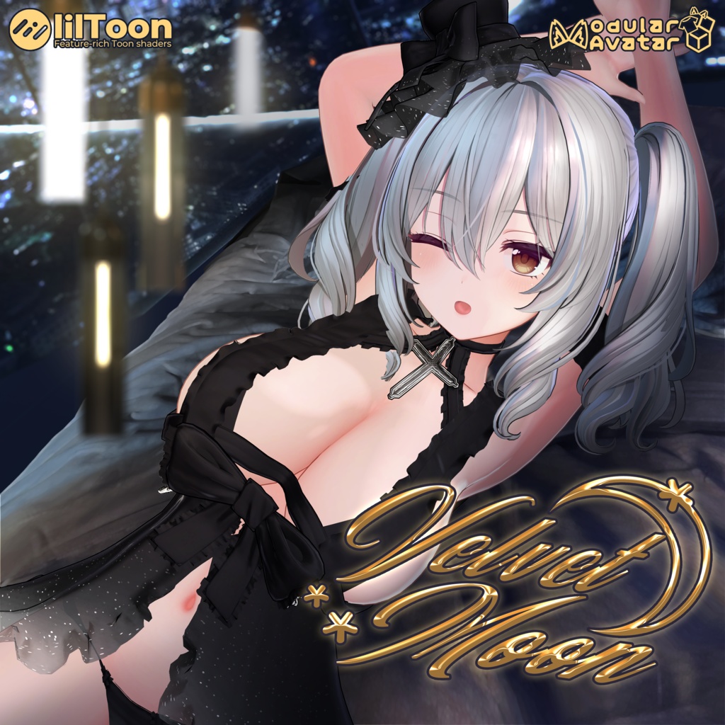 🌕 《FREE》 【6アバター対応】 VelvetMoon 🌌