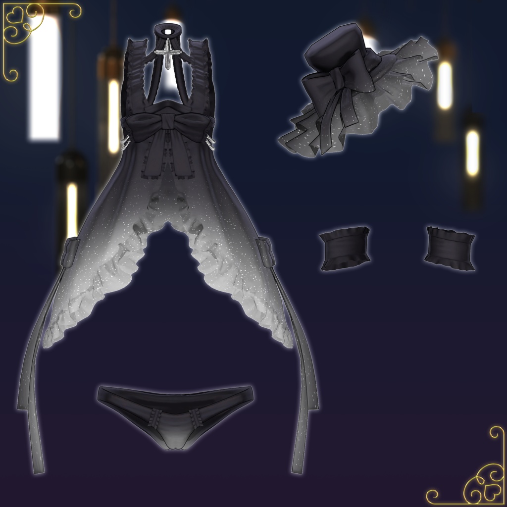 🌕 《FREE》 【6アバター対応】 VelvetMoon 🌌