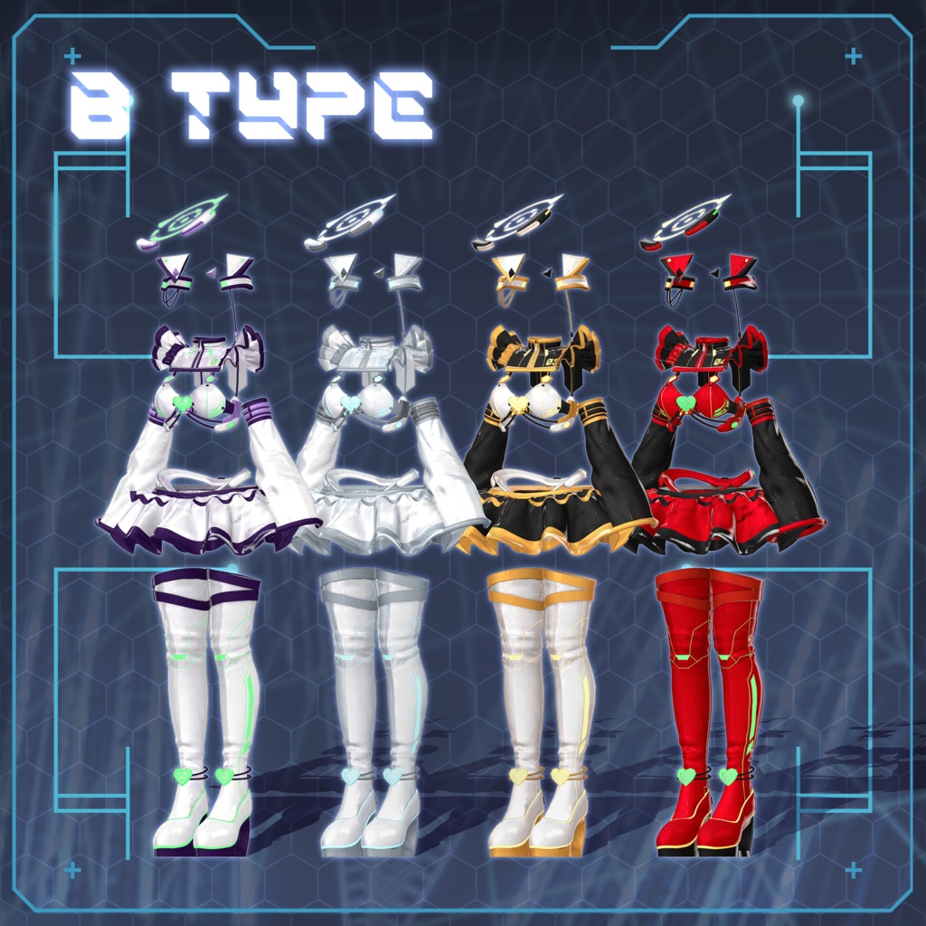 🪢 【9アバター対応】 404N0vaKit 🔌