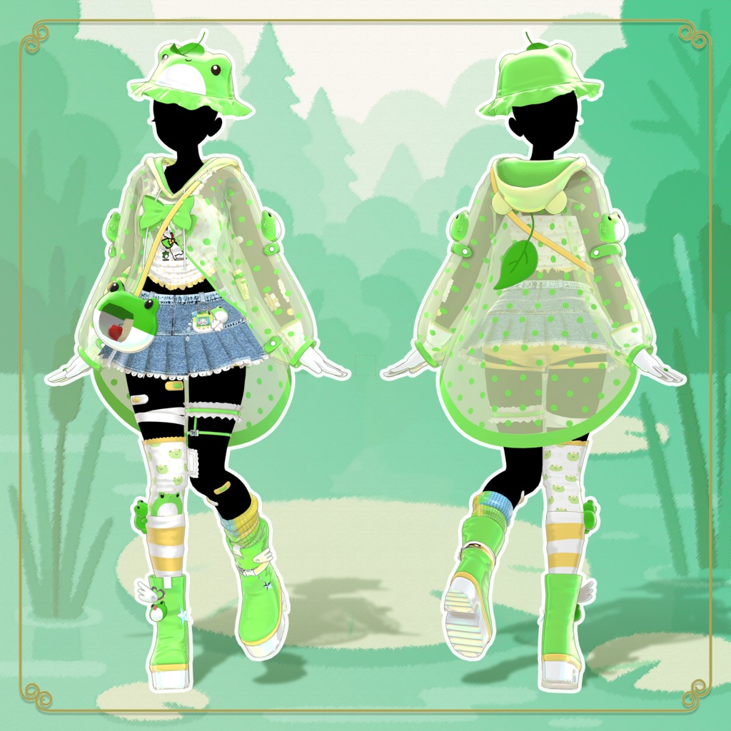 ☘️ 【10アバター対応】 KeroPopo☆ 🐸