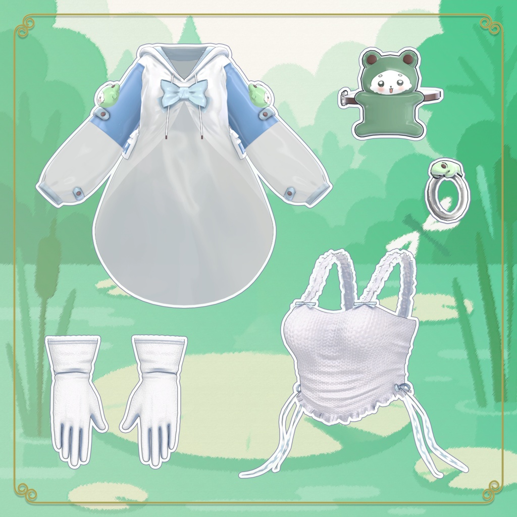 ☘️ 【10アバター対応】 KeroPopo☆ 🐸