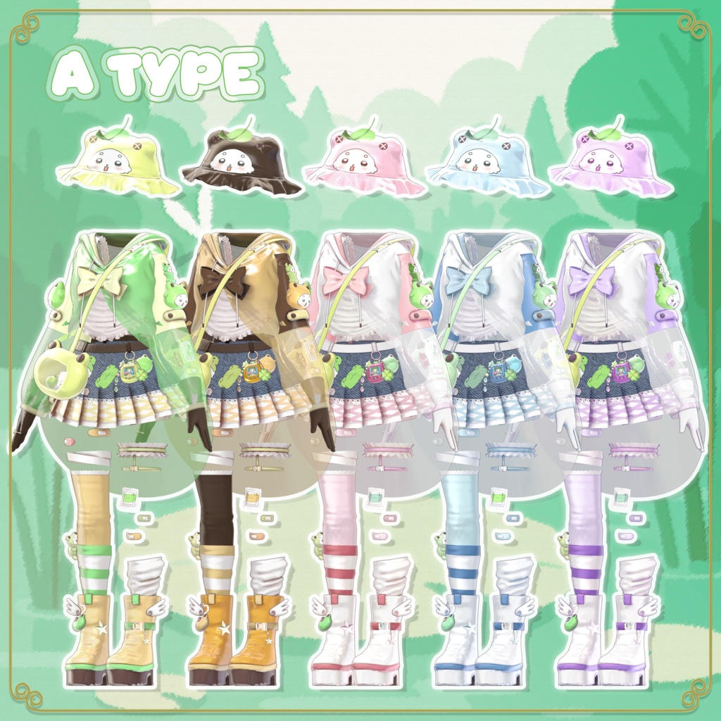 ☘️ 【10アバター対応】 KeroPopo☆ 🐸