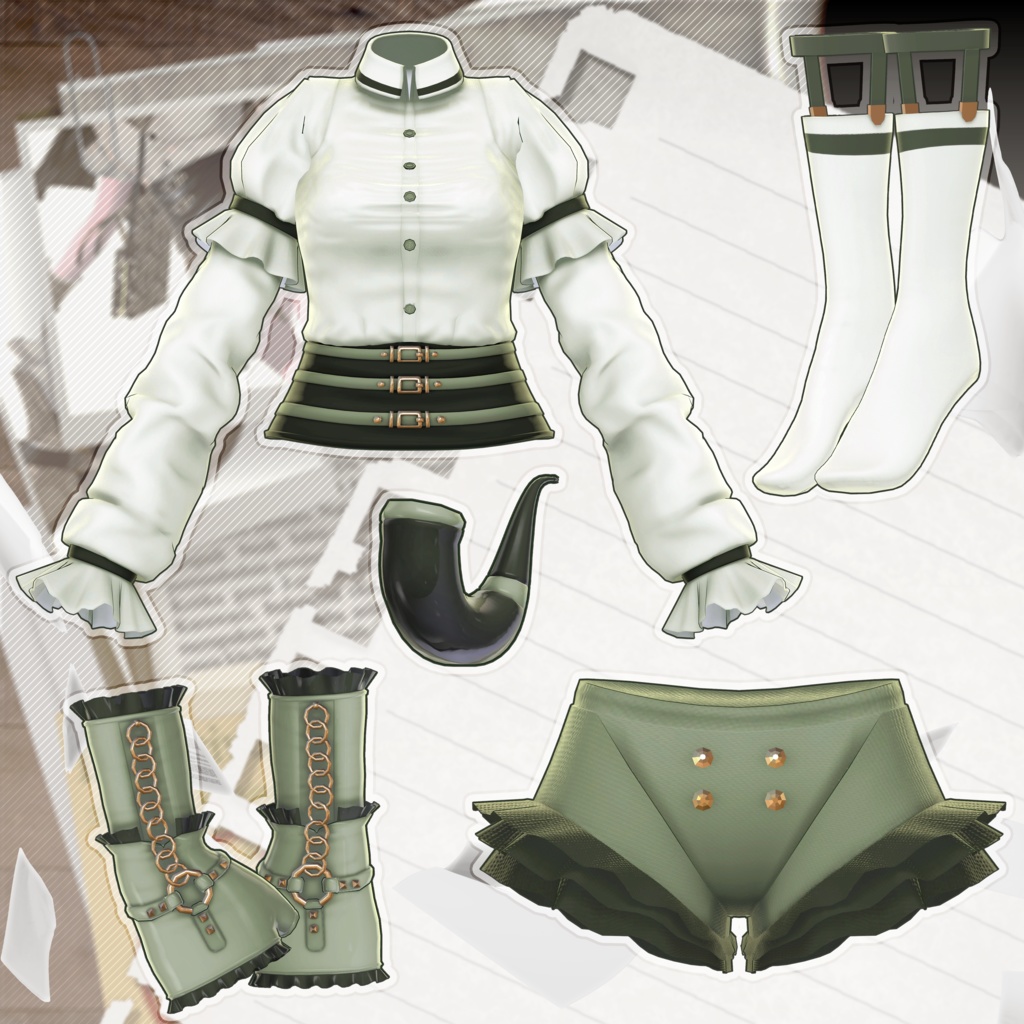 🕵️ 【12アバター対応】 うっかり探偵日誌(DetectiveDiary) 🐿️