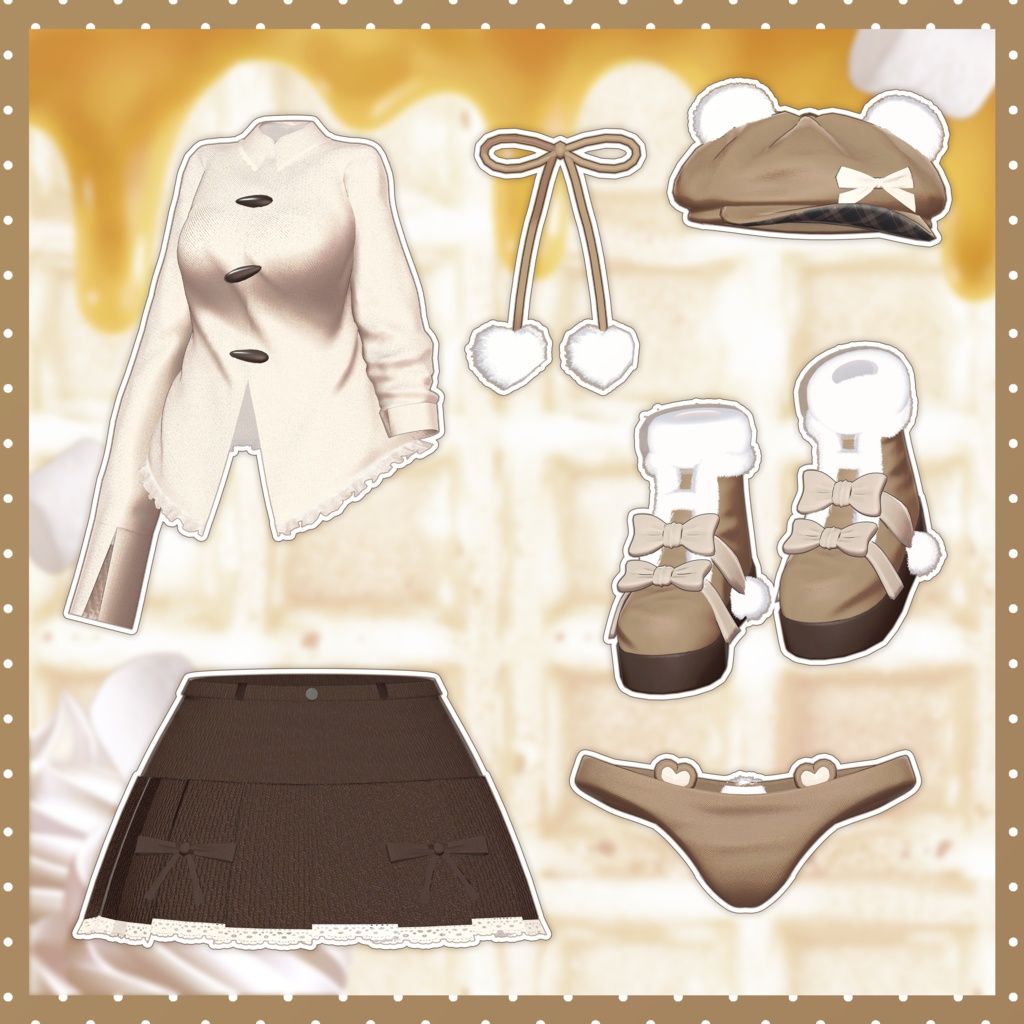 🐻 【15アバター対応】 DolceCoco ☃️