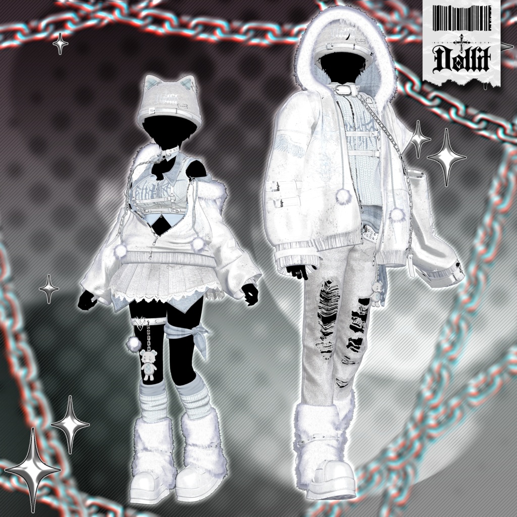 ⛓️ 【24アバター対応】 2SideMode 💘