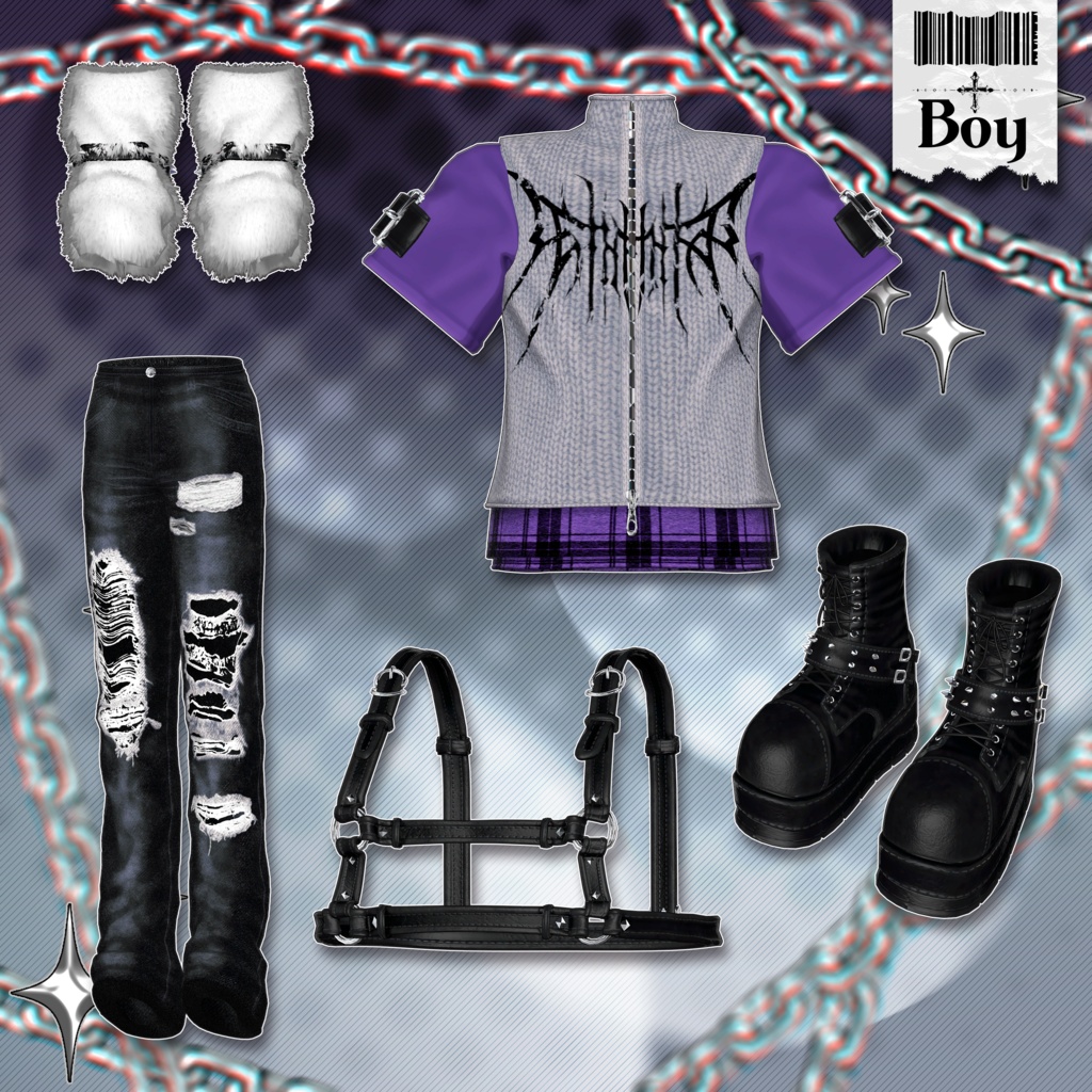 ⛓️ 【24アバター対応】 2SideMode 💘