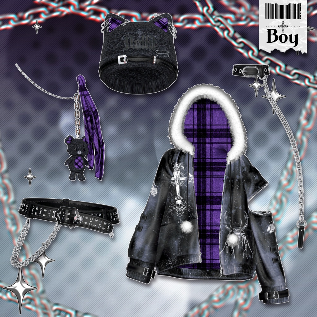 ⛓️ 【24アバター対応】 2SideMode 💘