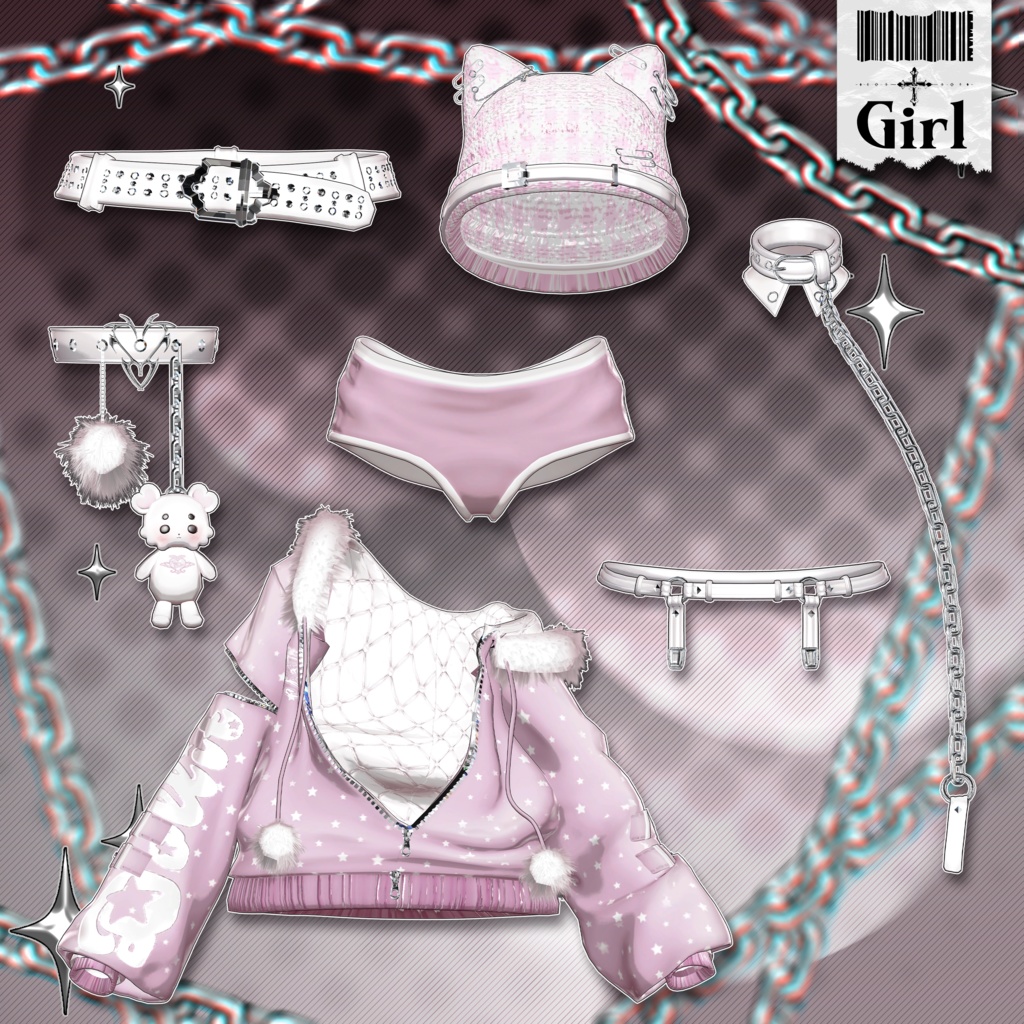 ⛓️ 【24アバター対応】 2SideMode 💘