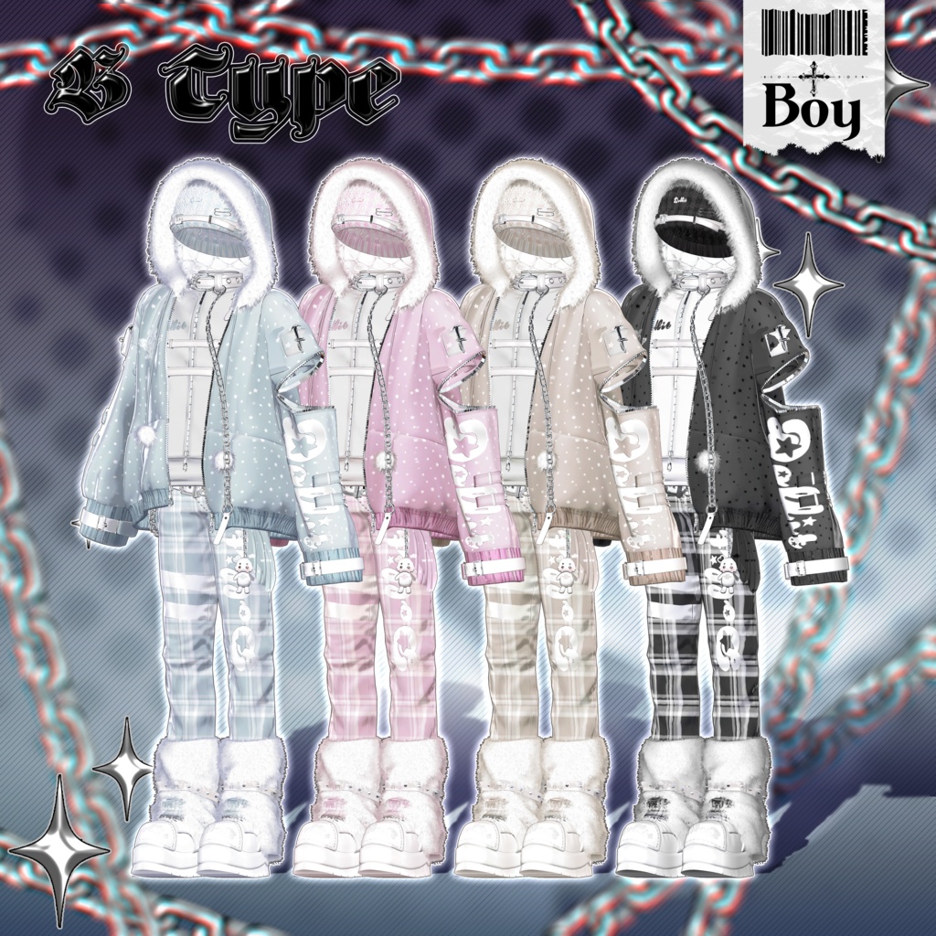 ⛓️ 【24アバター対応】 2SideMode 💘