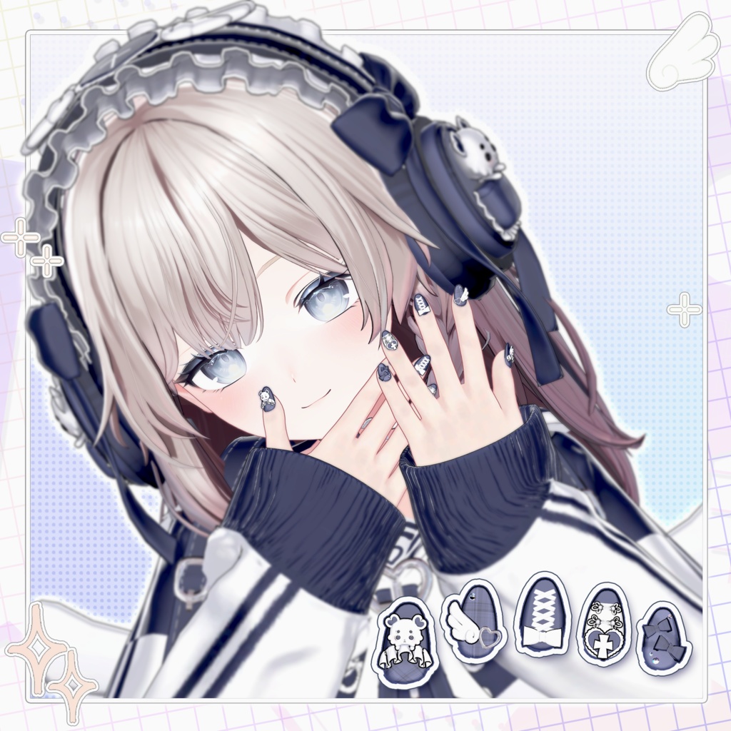 🪽 【15アバター対応】 PikoPikoAngel 💙