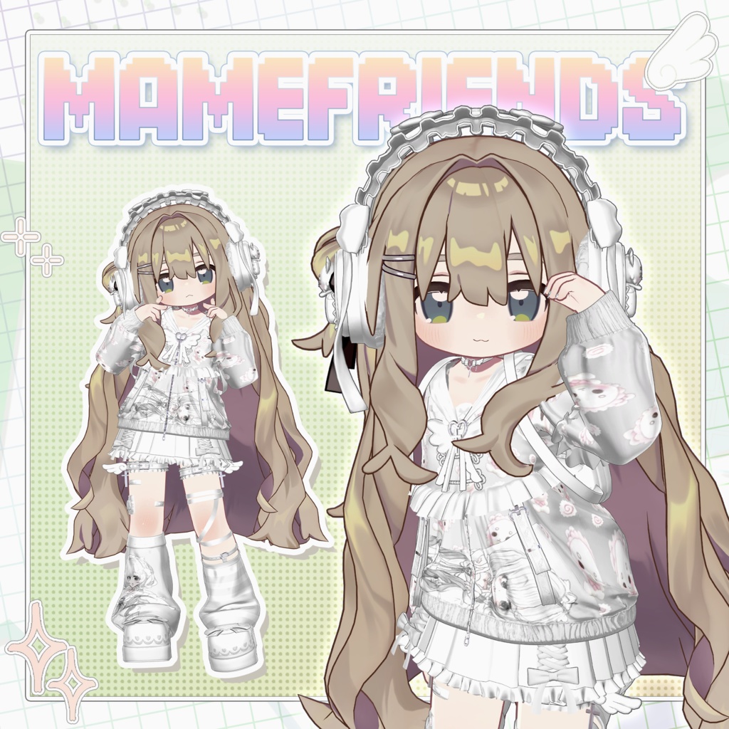 🪽 【15アバター対応】 PikoPikoAngel 💙