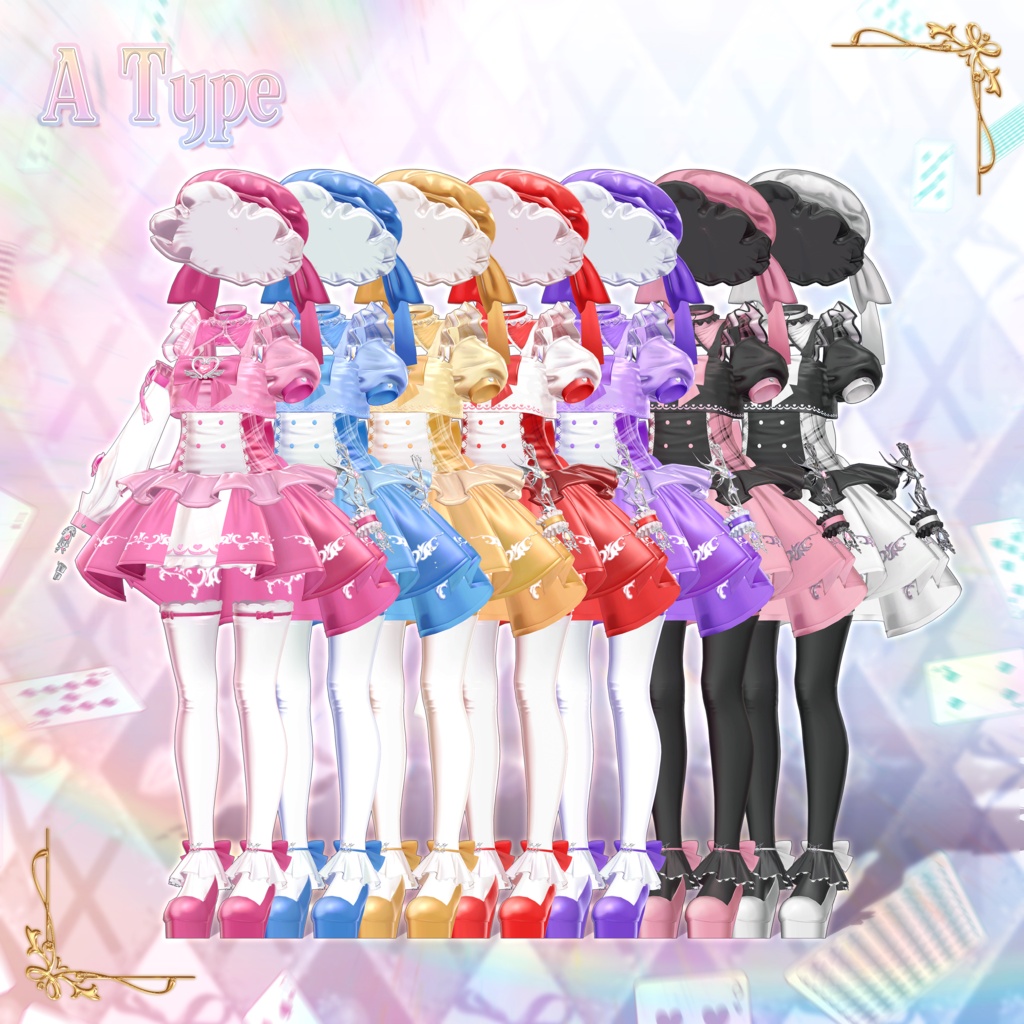 🎀 【15アバター対応】 Seraph Wing Melody 🪄