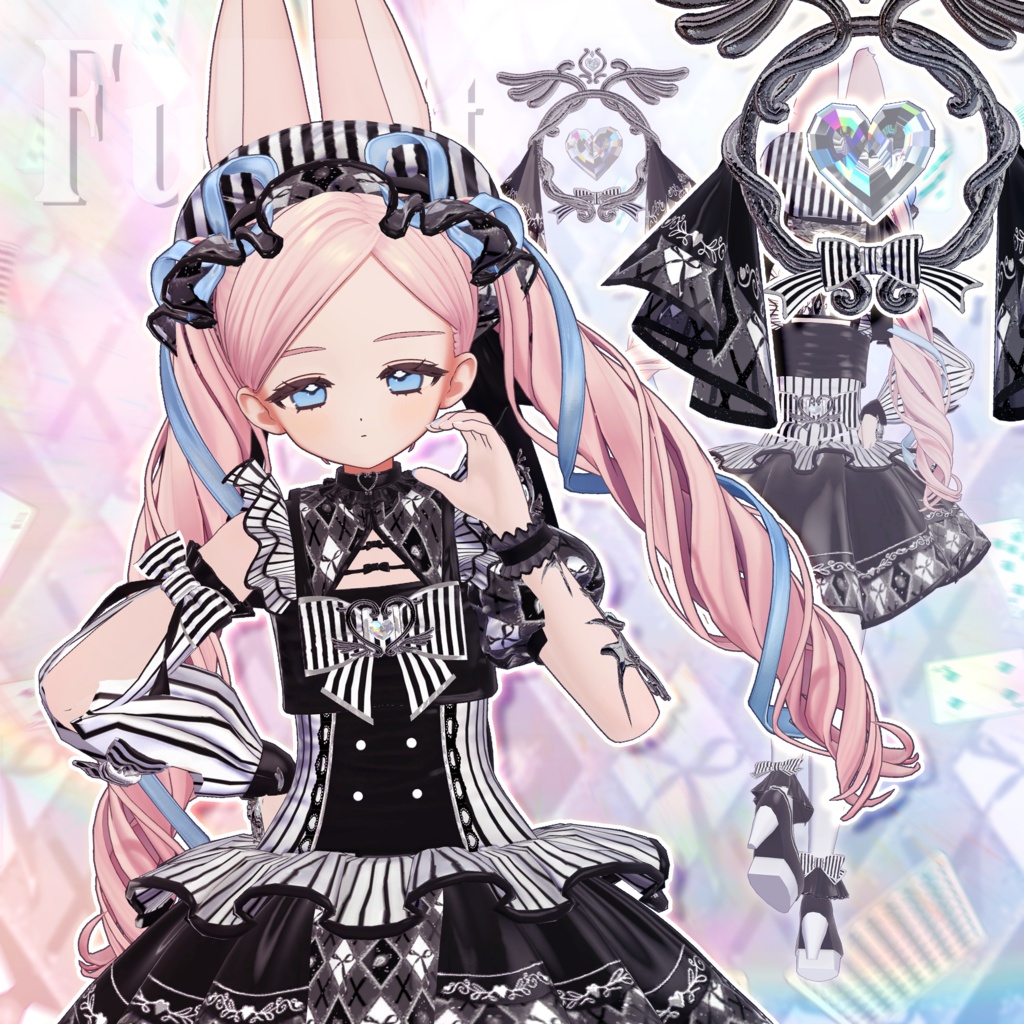 🎀 【15アバター対応】 Seraph Wing Melody 🪄