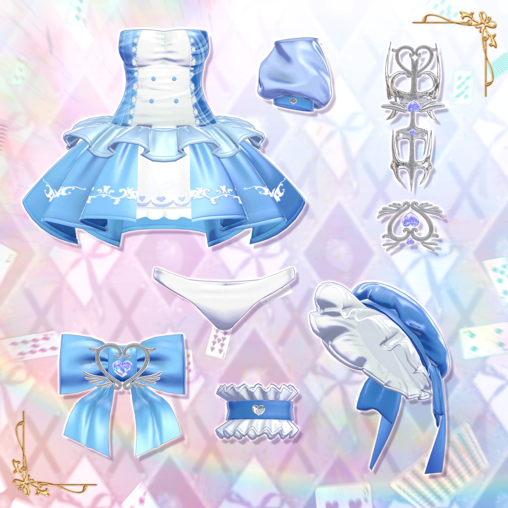 🎀 【15アバター対応】 Seraph Wing Melody 🪄