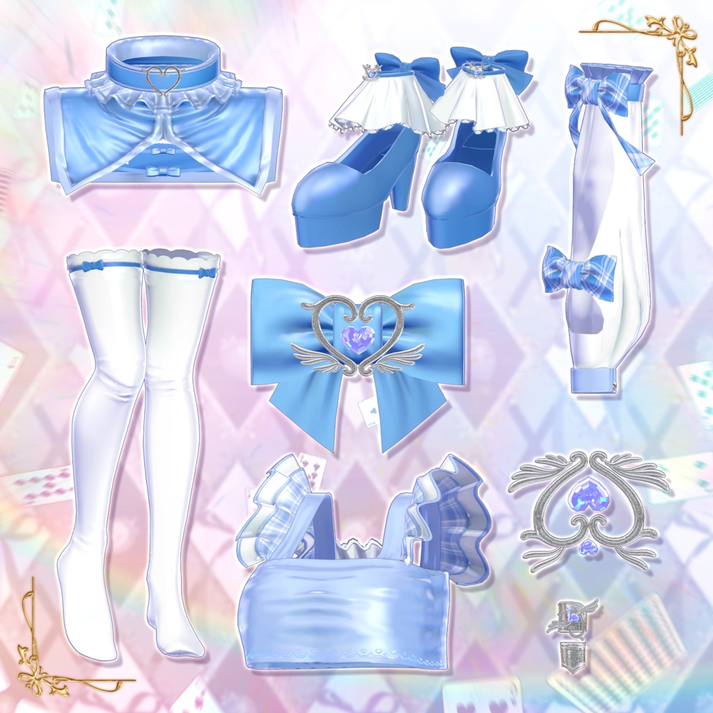 🎀 【15アバター対応】 Seraph Wing Melody 🪄