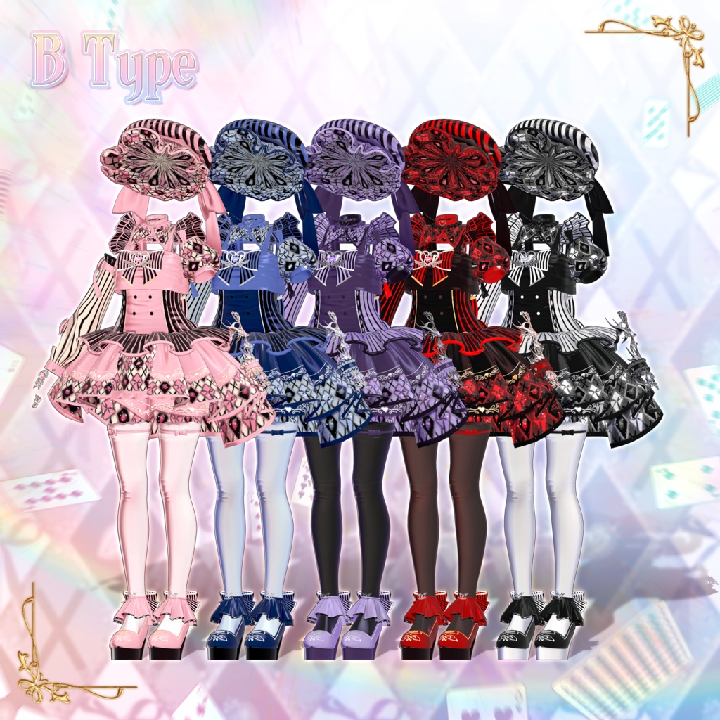 🎀 【15アバター対応】 Seraph Wing Melody 🪄