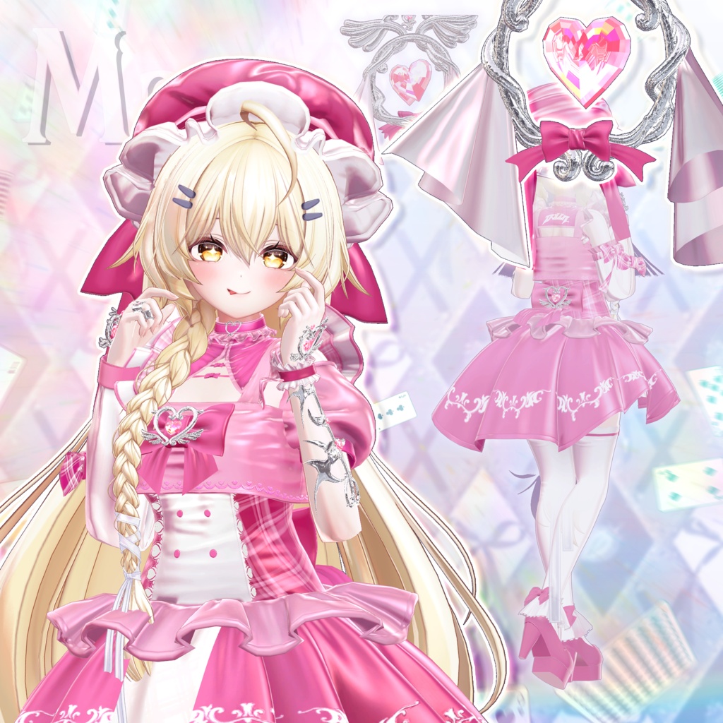 🎀 【15アバター対応】 Seraph Wing Melody 🪄