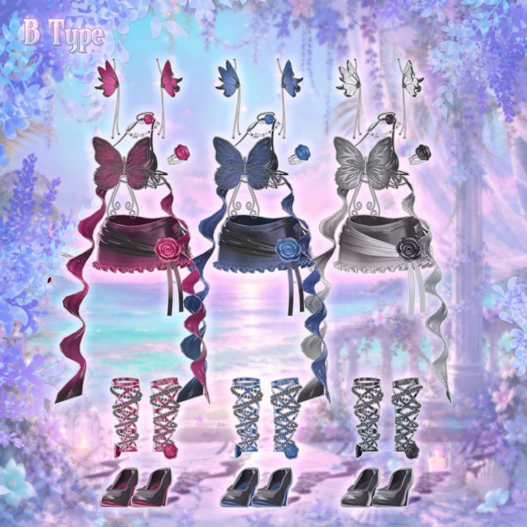 🦋 【14アバター対応】 Veloria 🚤