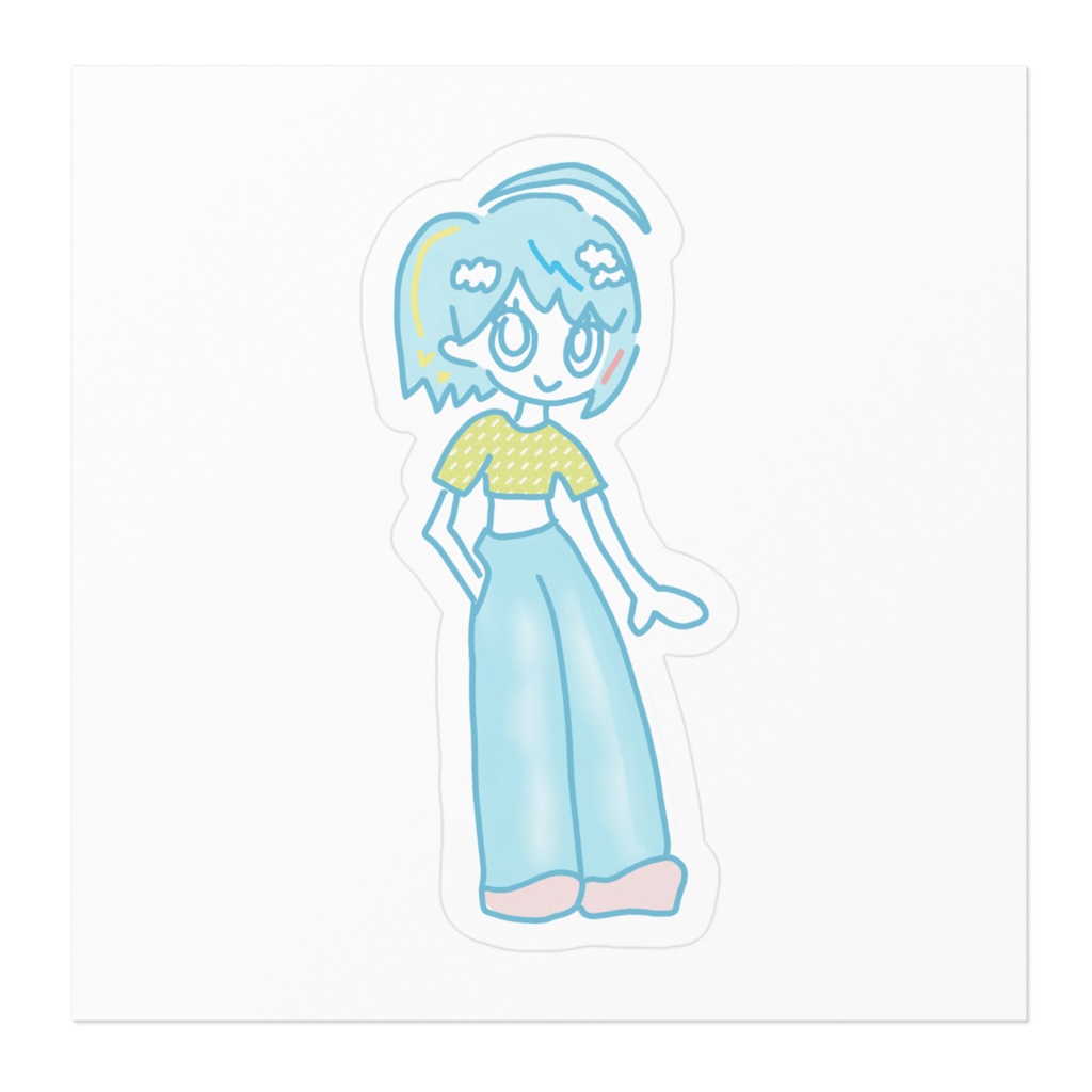 ららら♪ゆめばくうステッカー