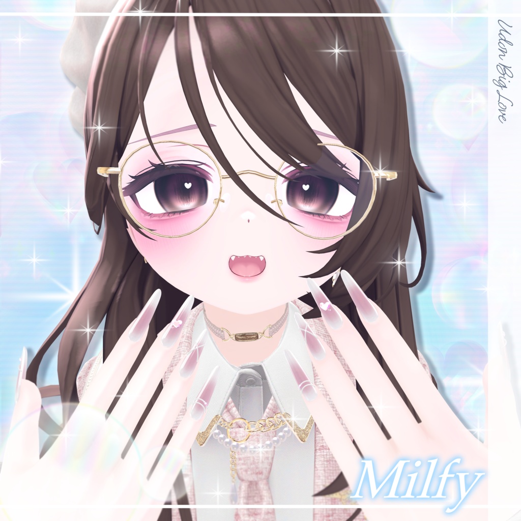 【10アバター対応】Udon Nail No.1