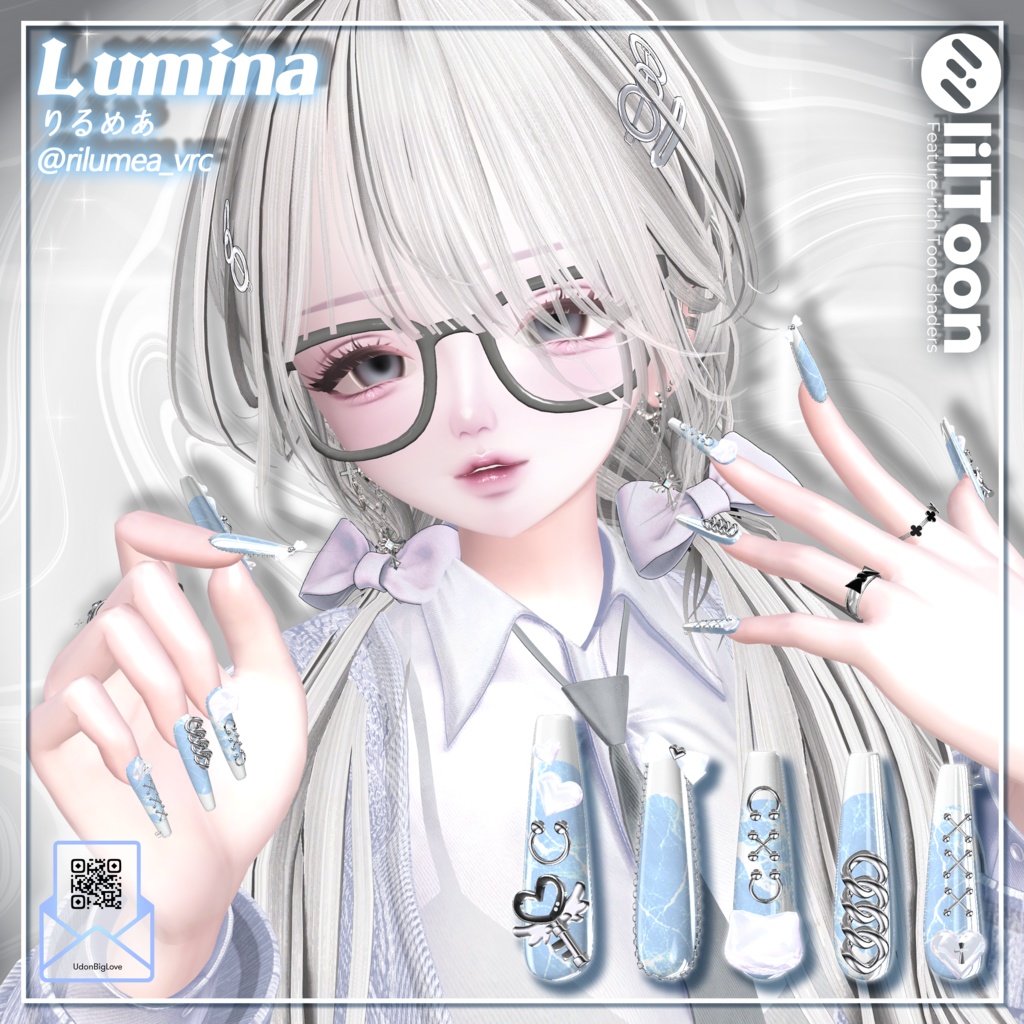 【21アバター対応】Udon Nail No.2